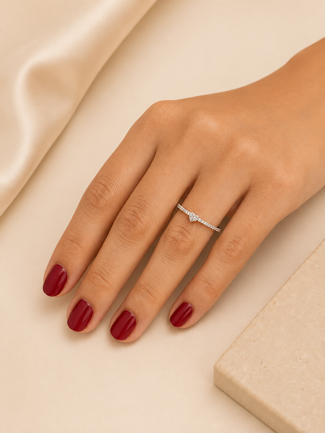 Anel Serena | Banho Premium de Prata 925