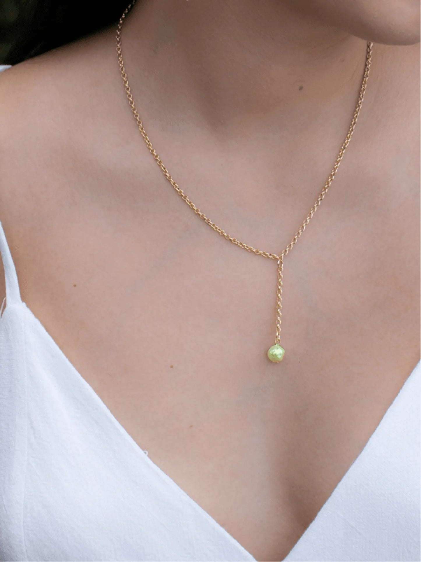 Colar Olívia - Banho de Ouro 18k