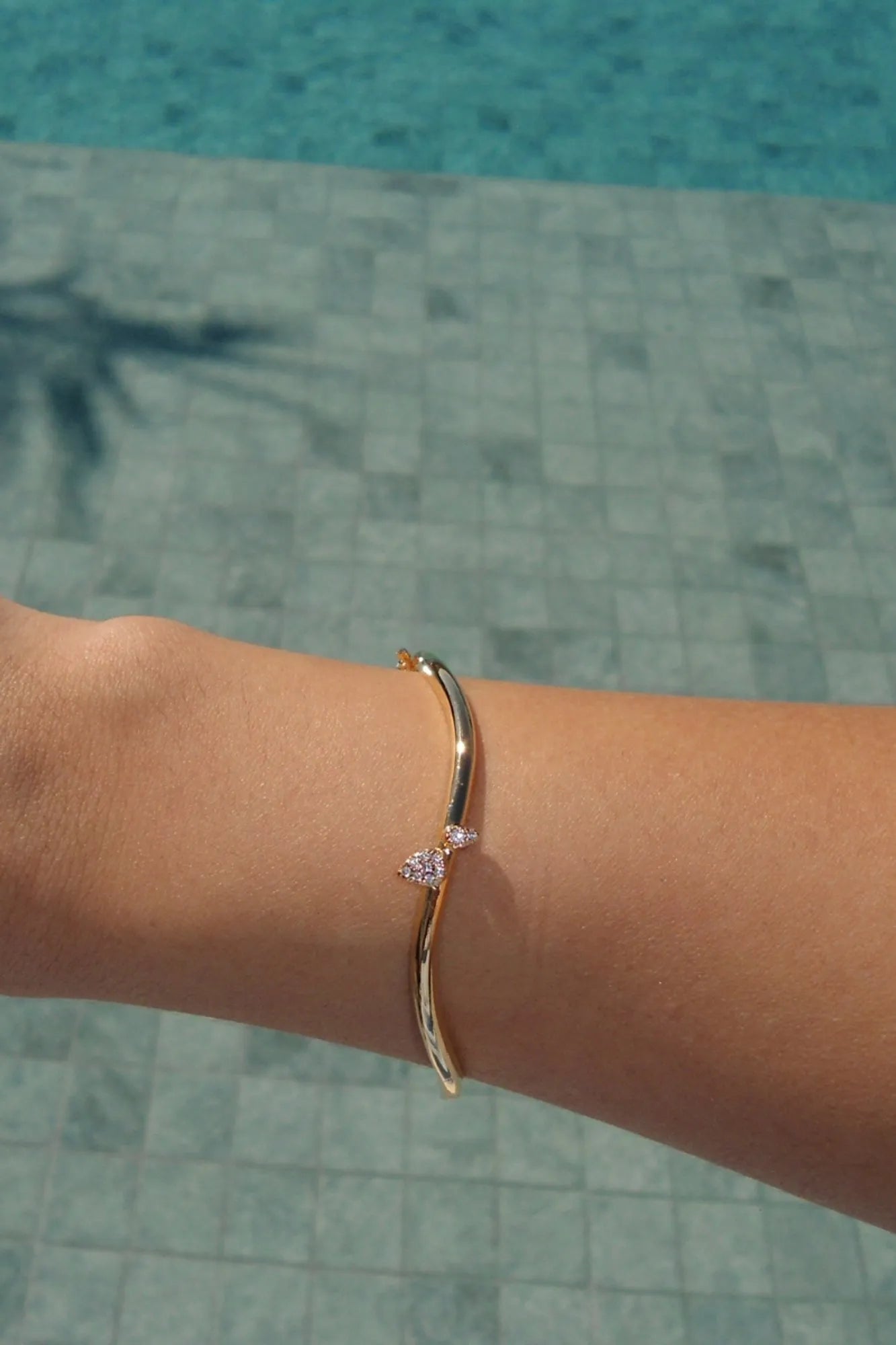 Bracelete Lívia - Banho de Ouro 18k
