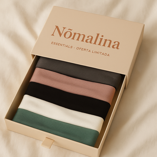 Nõmalina Essentials - Pague 4 Faixas, Leve 5 - Oferta Limitada
