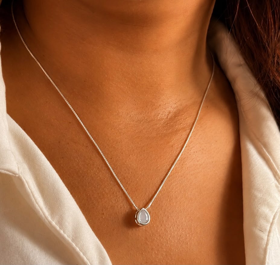 Conjunto Lírio | Banho Premium de Prata 925
