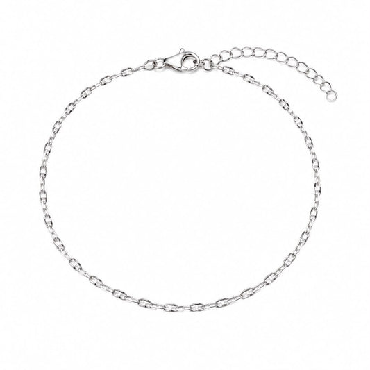 Pulseira Bronx | Prata 925 com banho de Platina