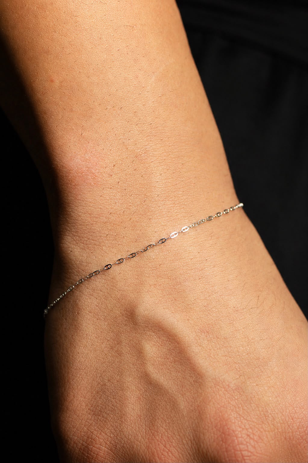 Pulseira Bronx | Prata 925 com banho de Platina