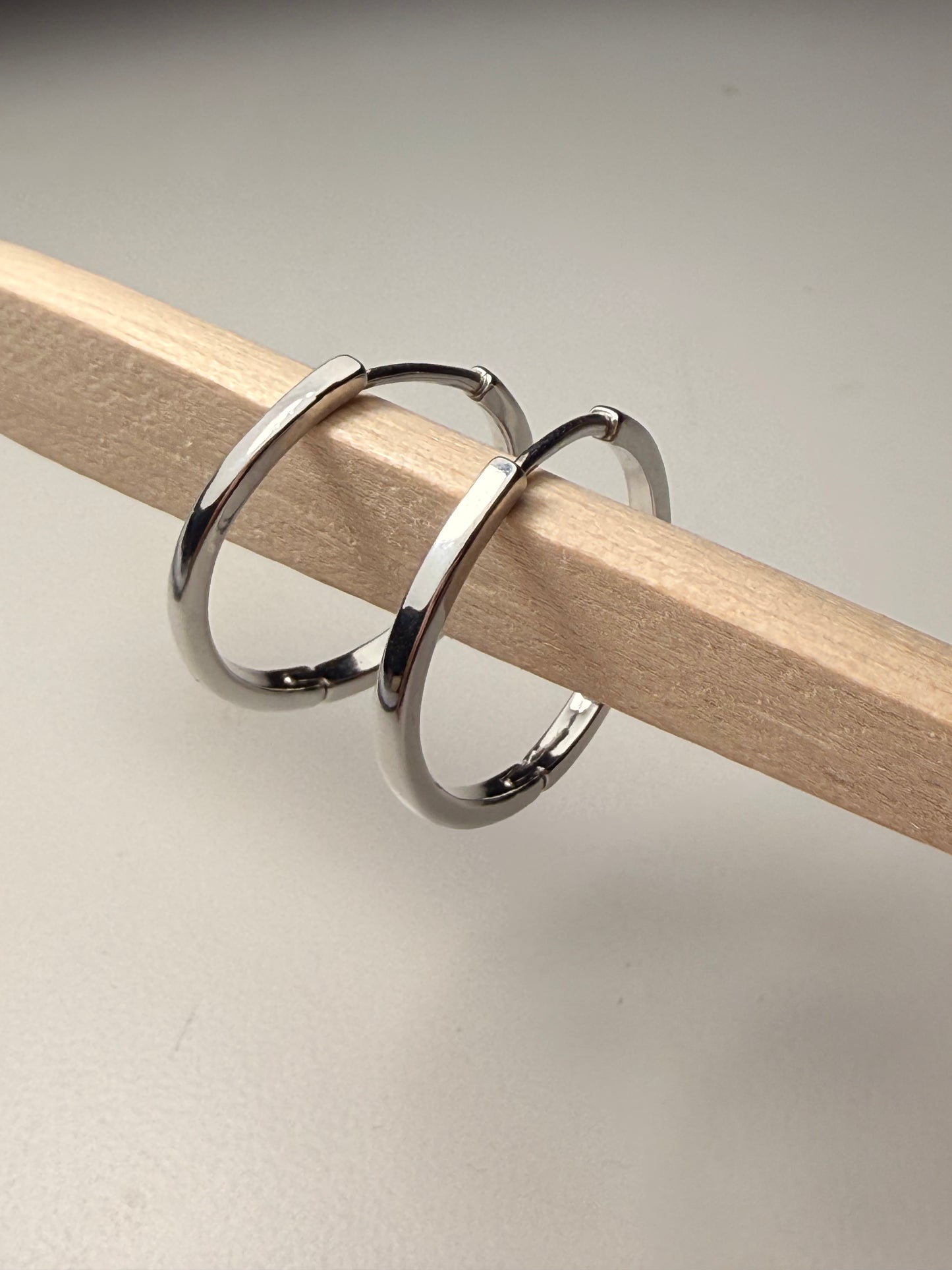 Argola Linea | Prata 925