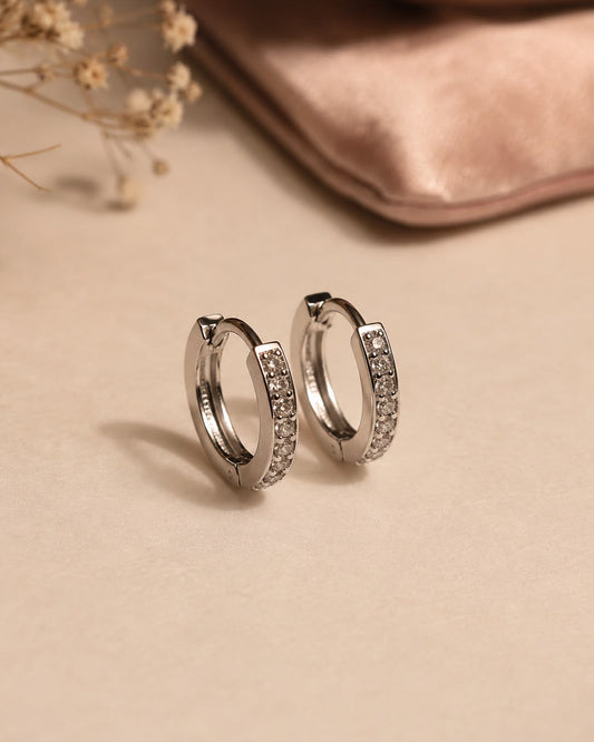Argola Cecília | Banho Premium de Prata 925