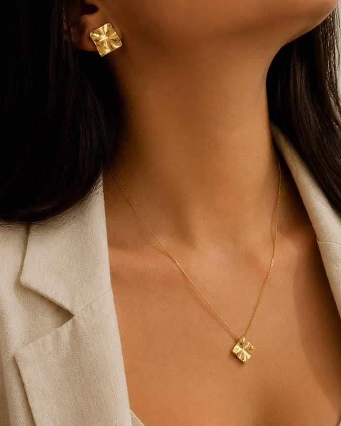Conjunto Amélia | Banhado a Ouro 18K