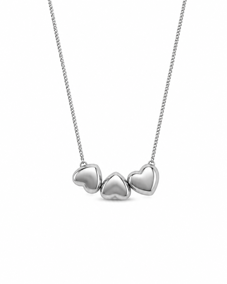 Colar Mavie | Prata 925 com Banho de Ouro Branco 14k (40 cm)