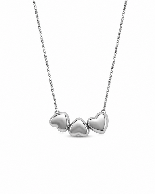 Colar Mavie | Prata 925 com Banho de Ouro Branco 14k (40 cm)